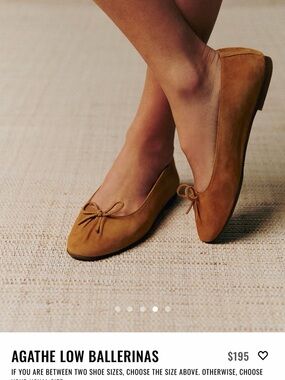 Agatha low ballerina from Sézane